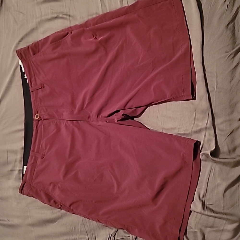 Volcom four-way stretch surf and turf hybrid shorts